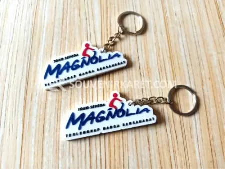 keychain rubber